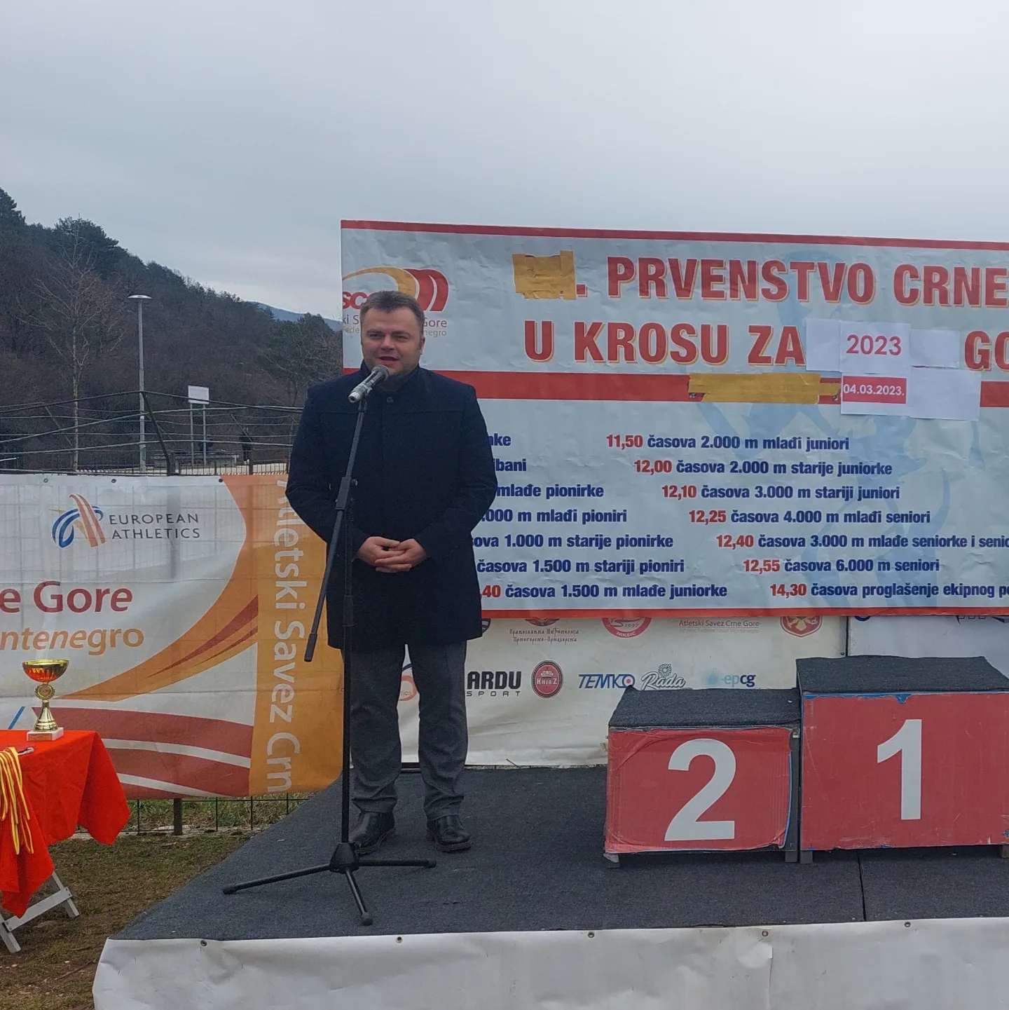 Goranović otvorio 65 Prvenstvo u krosu: Opština podstiče razvoj sporta u Nikšiću