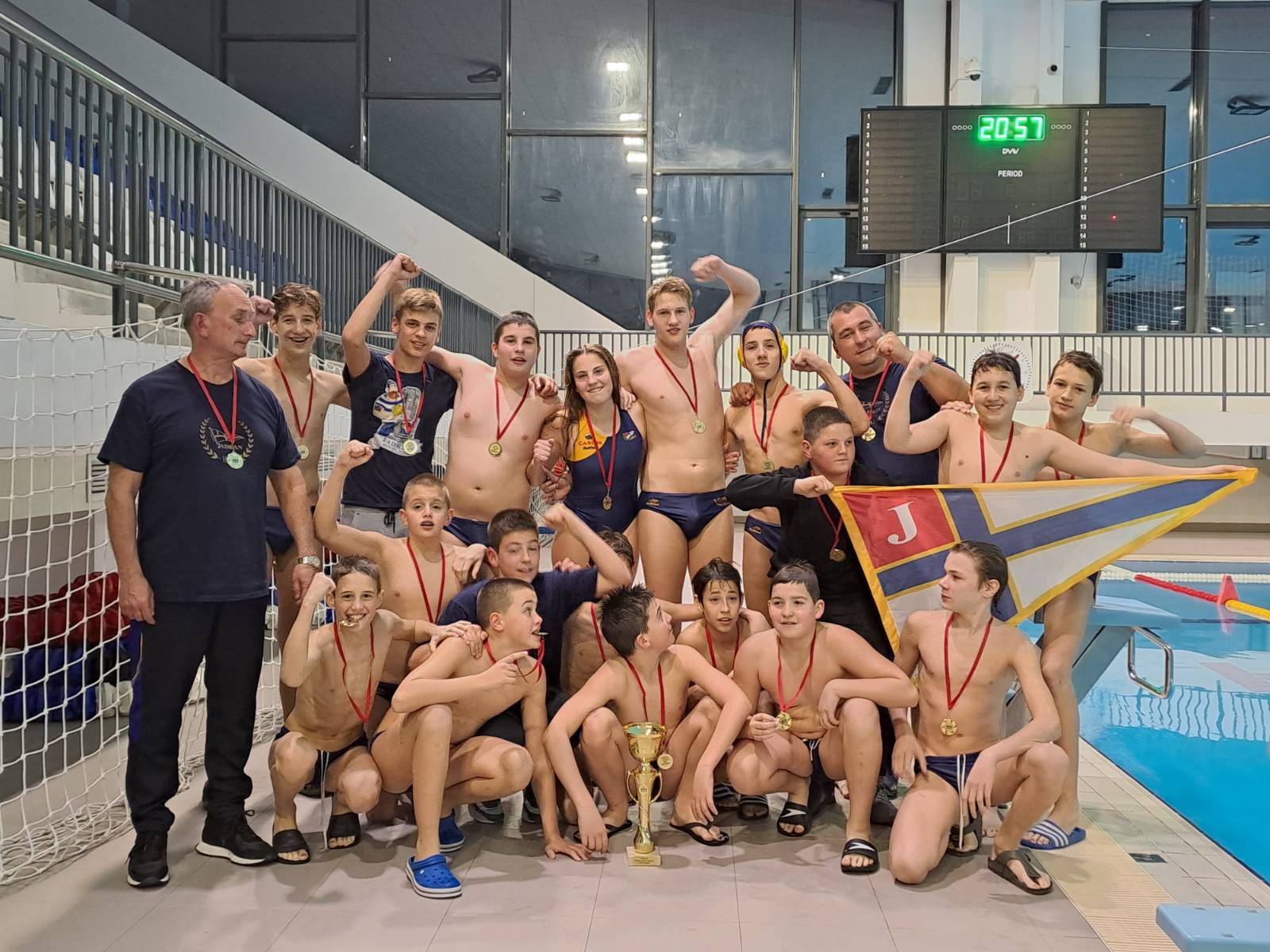 Na Škver stigao i treći pehar državnog prvaka za mlađe kategorije