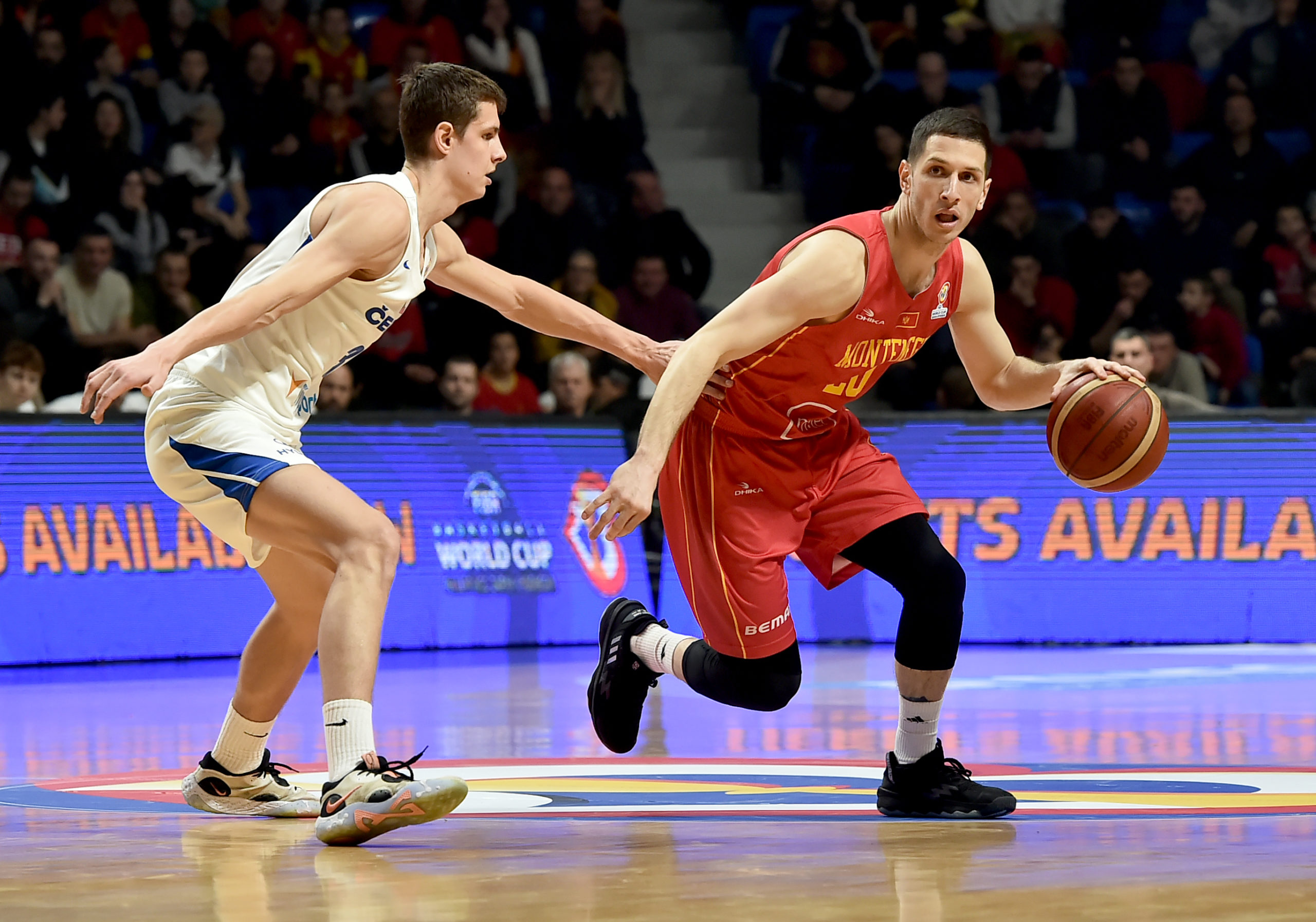 FIBA rang lista: Košarkaši Crne Gore 18, Srbija šesta