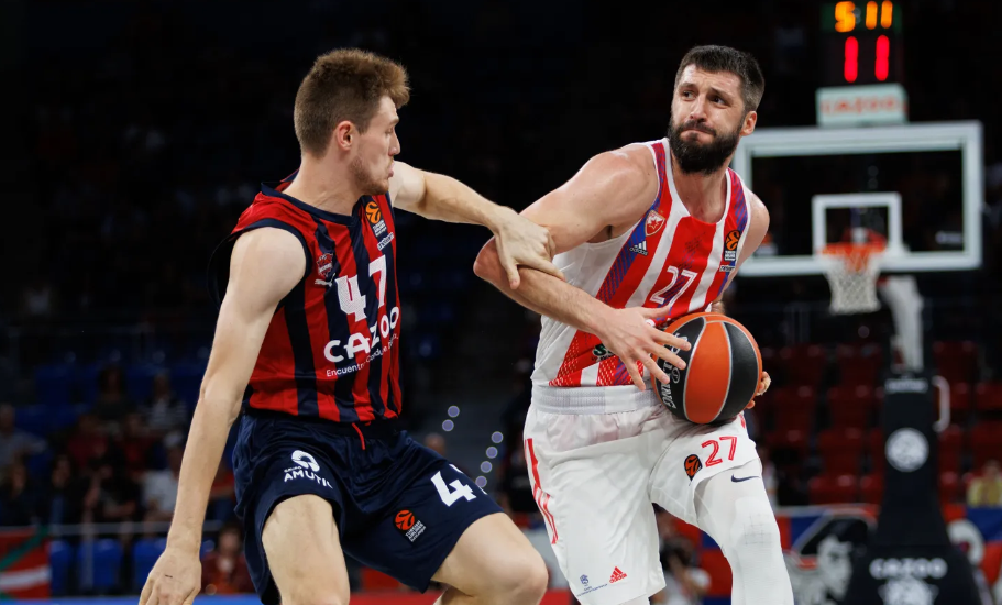 Košarkaši Crvene zvezde čuvaju ponos protiv Baskonije
