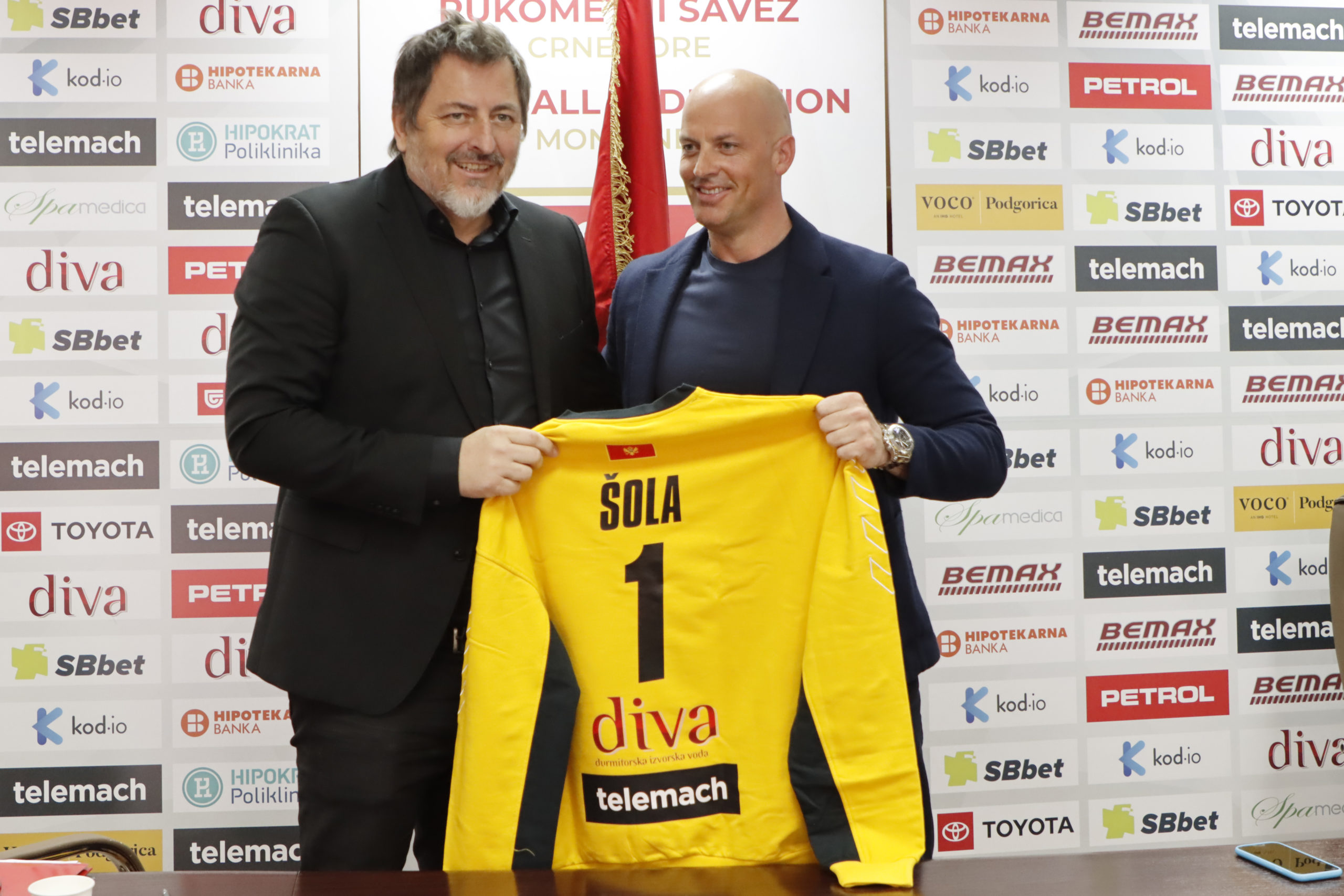 Vlado Šola predstavljen kao novi selektor rukometaša Crne Gore