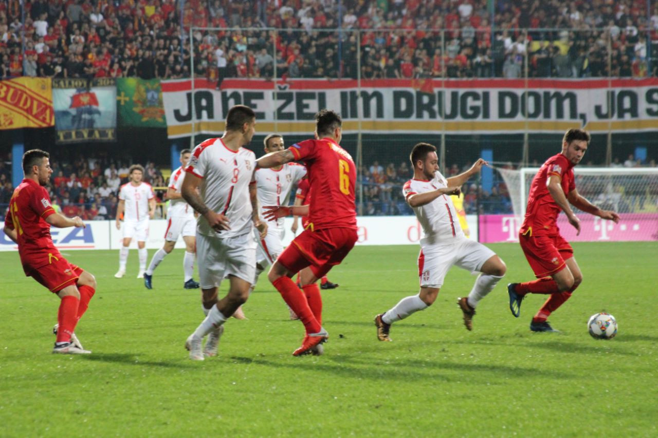 Ulaznice za meč Crna Gora – Srbija od subote u prodaji: Cijena od 5 do 20 evra
