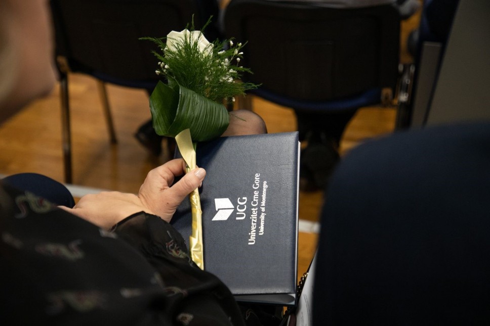 Plakete za pet najboljih studenata Univerziteta Crne Gore