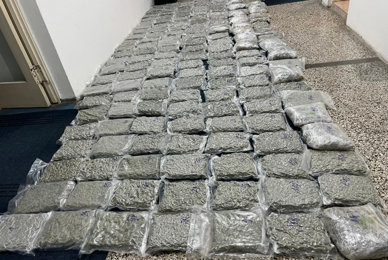 Ulcinj: Oduzeto skoro 100 kilograma skanka, jedna osoba uhapšena!