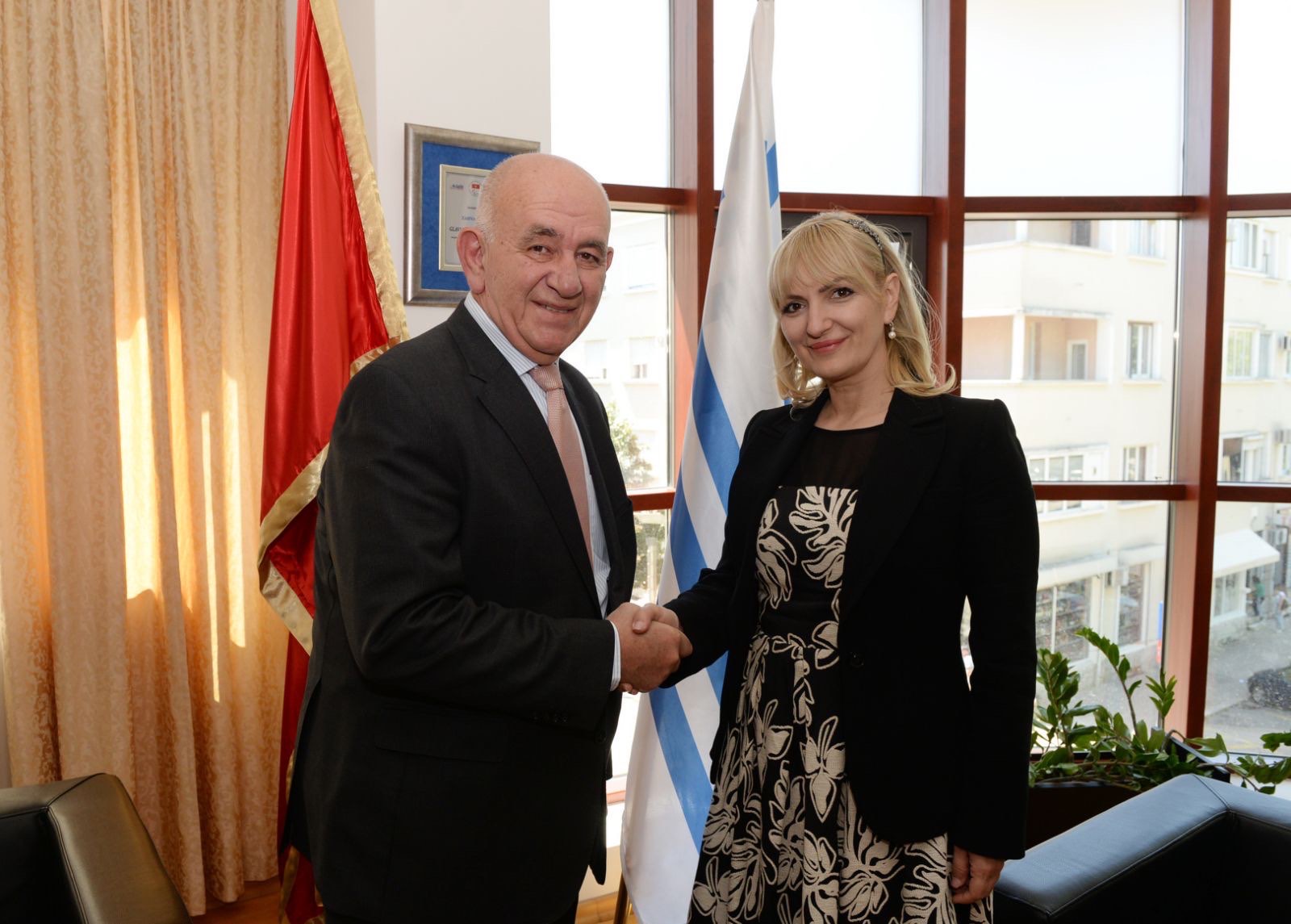 Borovinić Bojović ugostila ambasadora Grčke