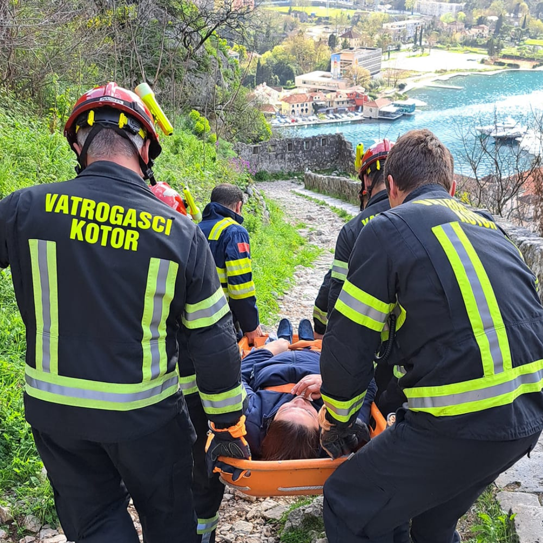 Državljanka Njemačke povrijeđena na tvrđavi Sveti Ivan u Kotoru