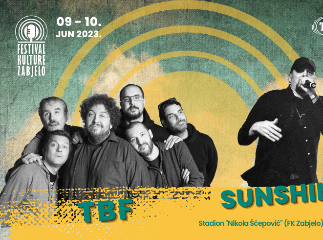 Na festivalu kulture Zabjelo Sunshine i TBF za hip-hop ugođaj