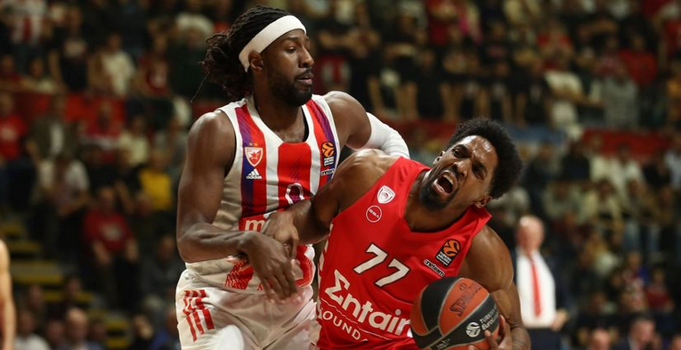 Olimpijakos se opet spotakao u Beogradu: Zvezda upisala četvrtu pobjedu u nizu!