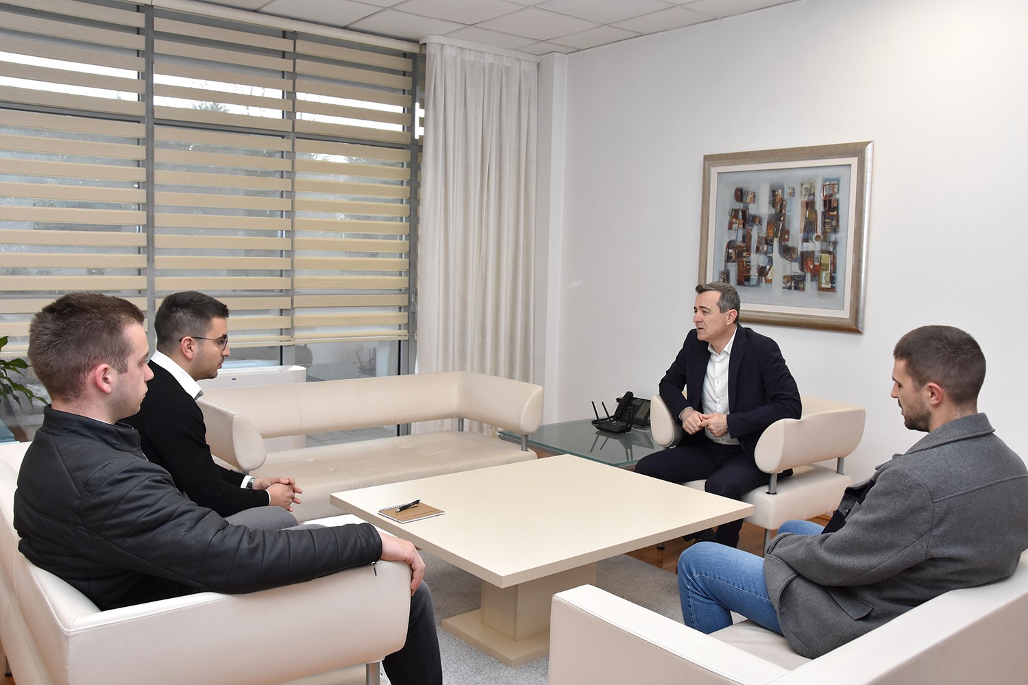 Povodom Dana studenata: Rektor Božović primio predstavnike Studentskog parlamenta