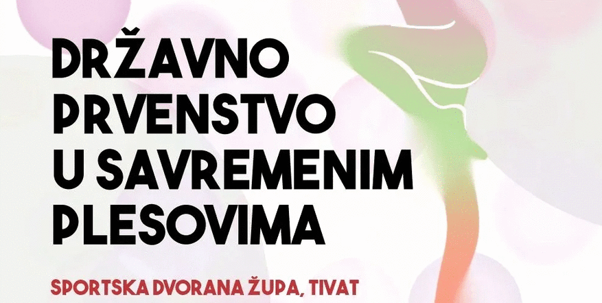 Tivat: Državno prvenstvo Crne Gore u savremenim plesovima 2023