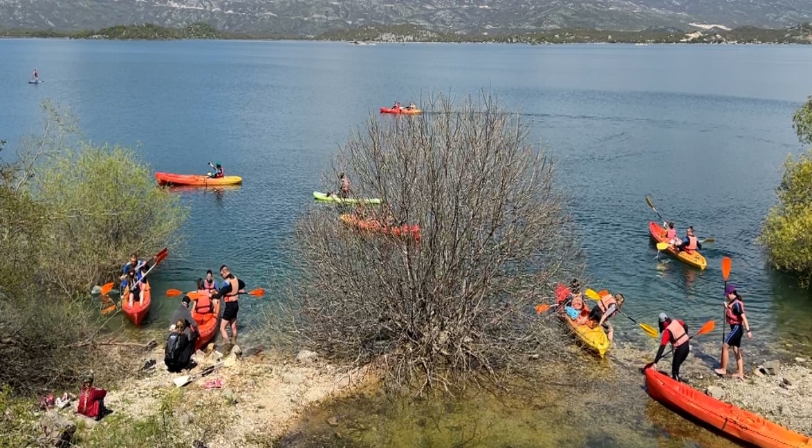 Slano jezero kao avanturistički centar
