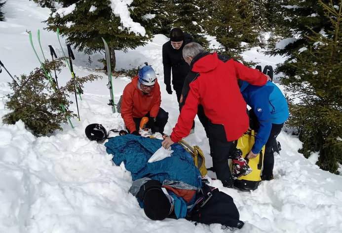 Spasilačka akcija na Žabljaku: Državljanin Srbije slomio nogu tokom skijanja