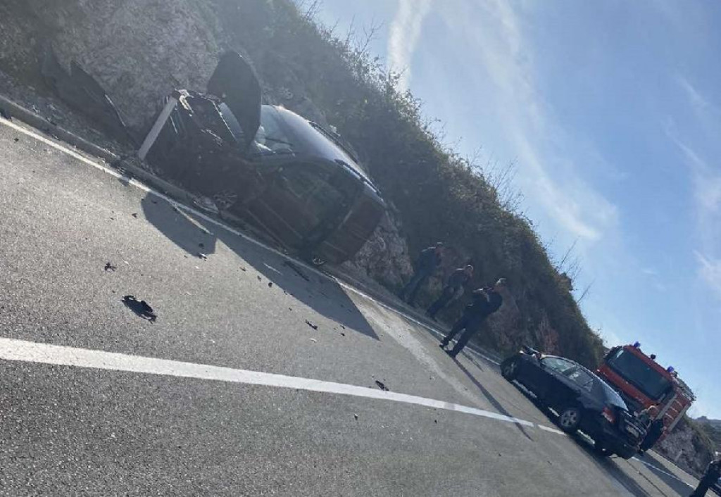 Dvije osobe povrijeđene na putu Cetinje – Podgorica