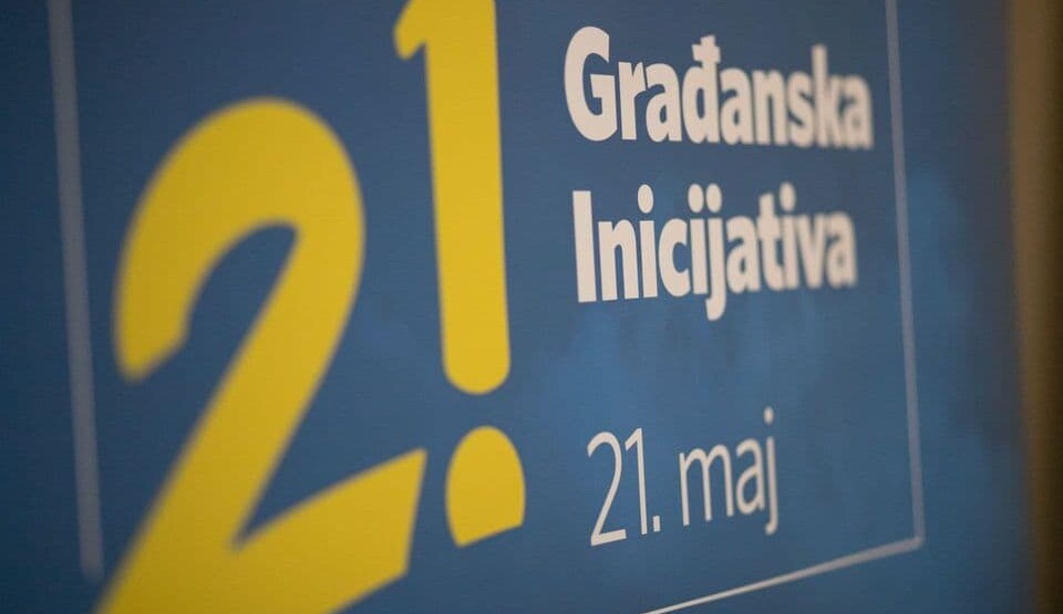 Građanska inicijativa ” 21. maj”: Sinoćnje skandiranje fašistoidno