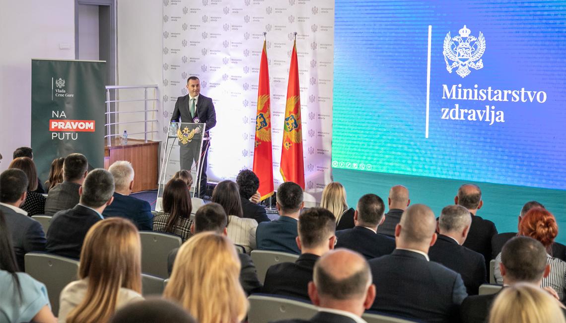 Šćekić: U toku investicije u zdravstveni sistem čija je vrijednost preko 50 miliona evra