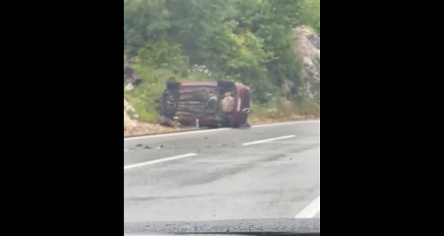 Četiri osobe povrijeđene na putu Cetinje – Podgorica