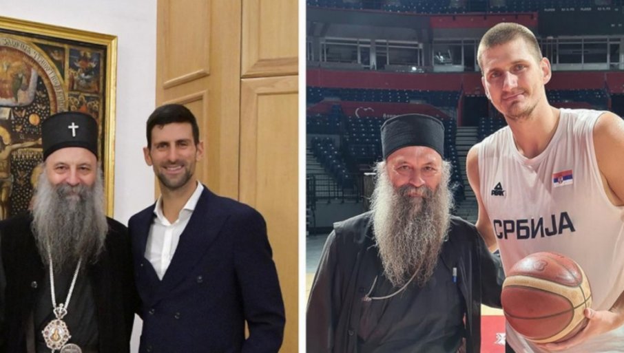 Patrijarh Porfirije čestitao Đokoviću i Jokiću: Bravo, momci! Bog vas blagoslovio i čuvao!