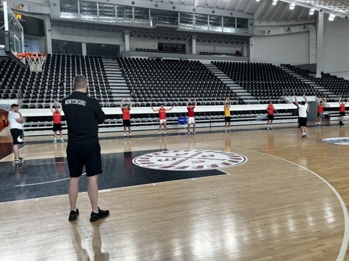 Mlada košarkaška reprezentacija Crne Gore počela pripreme za Evropsko prvenstvo