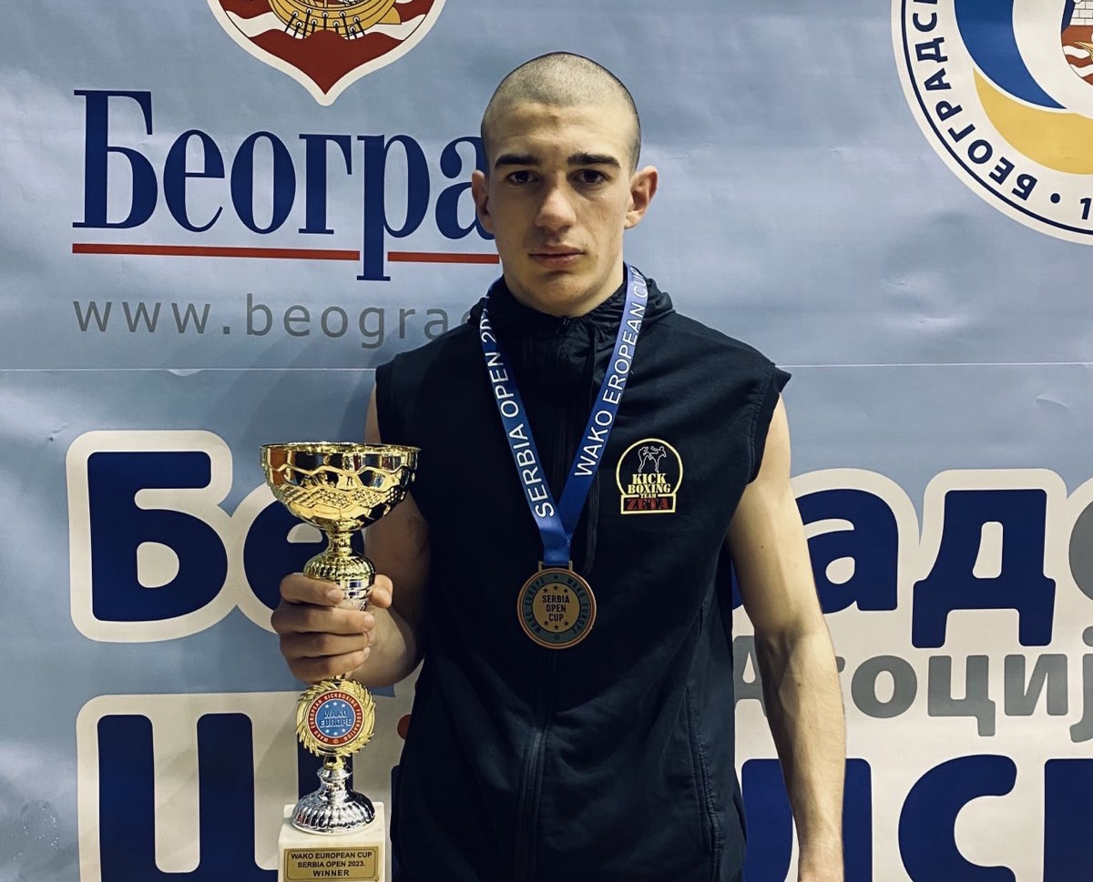 Radović: Zbog Strugara počeo da treniram kik-boks, ugledam se na Plazibata, želim medalju sa Svjetskog kupa i Svjetskog prvenstva