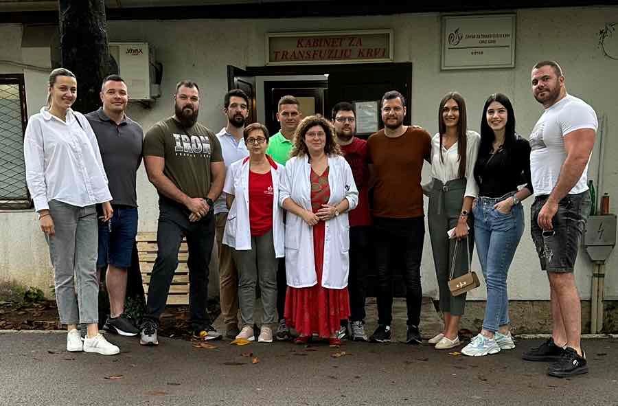 Mladi Evrope Kotor organizovali akciju dobrovoljnog davanja krvi