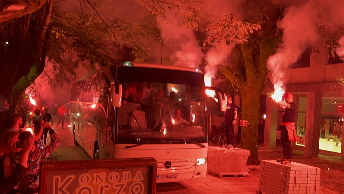 Prijestonica slavi uspjeh FK Lovćen