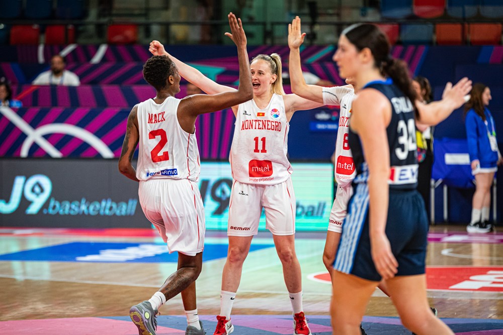 Košarkašice Crne Gore preko Grčke praktično obezbijedile nokaut fazu Eurobasketa