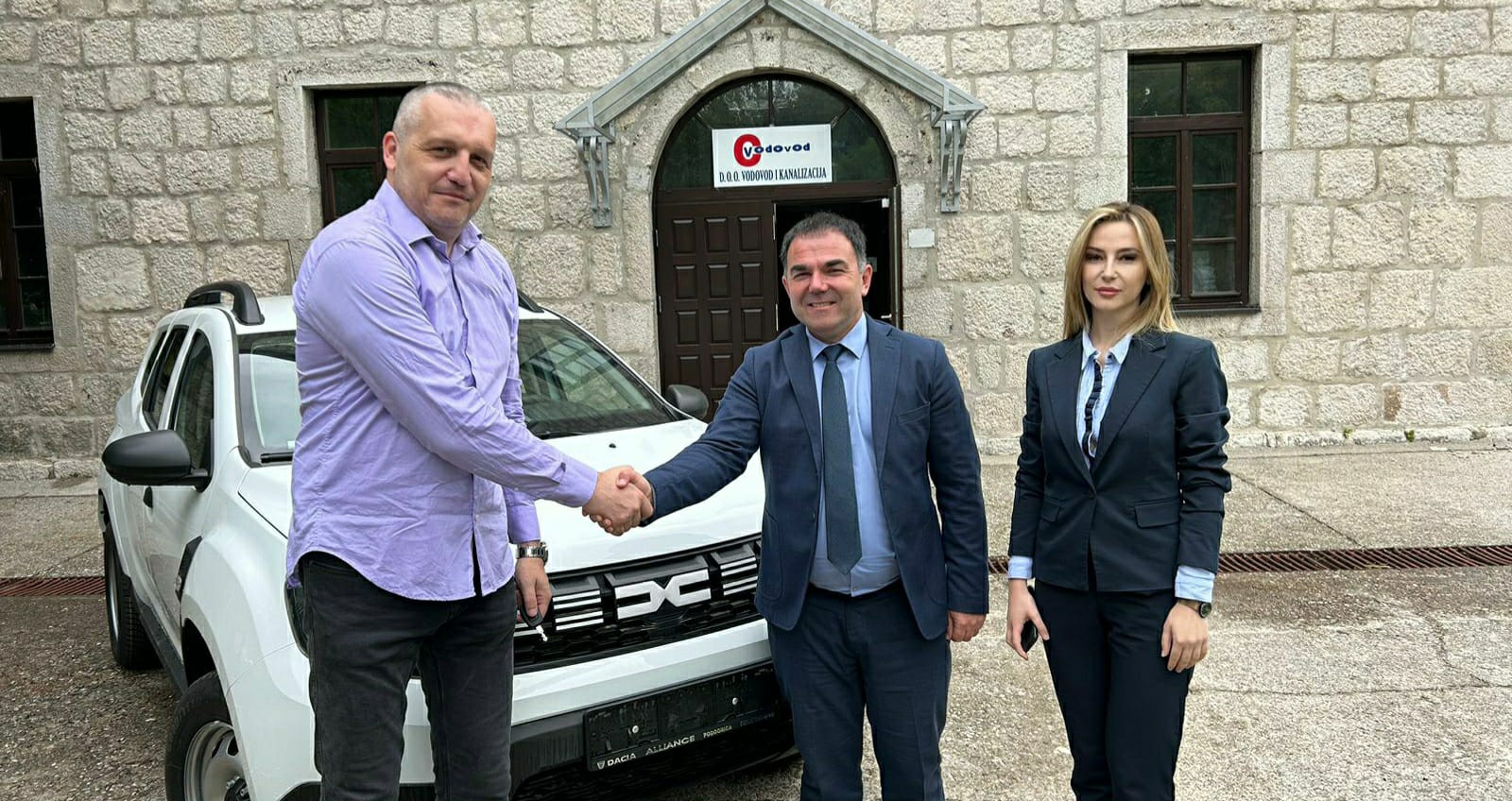 Donirano novo namjensko vozilo preduzeću DOO “Vodovod i kanalizacija – Cetinje“