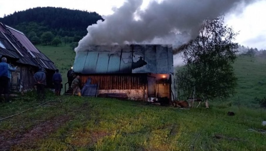 Požar zahvatio kuću kod Pljevalja