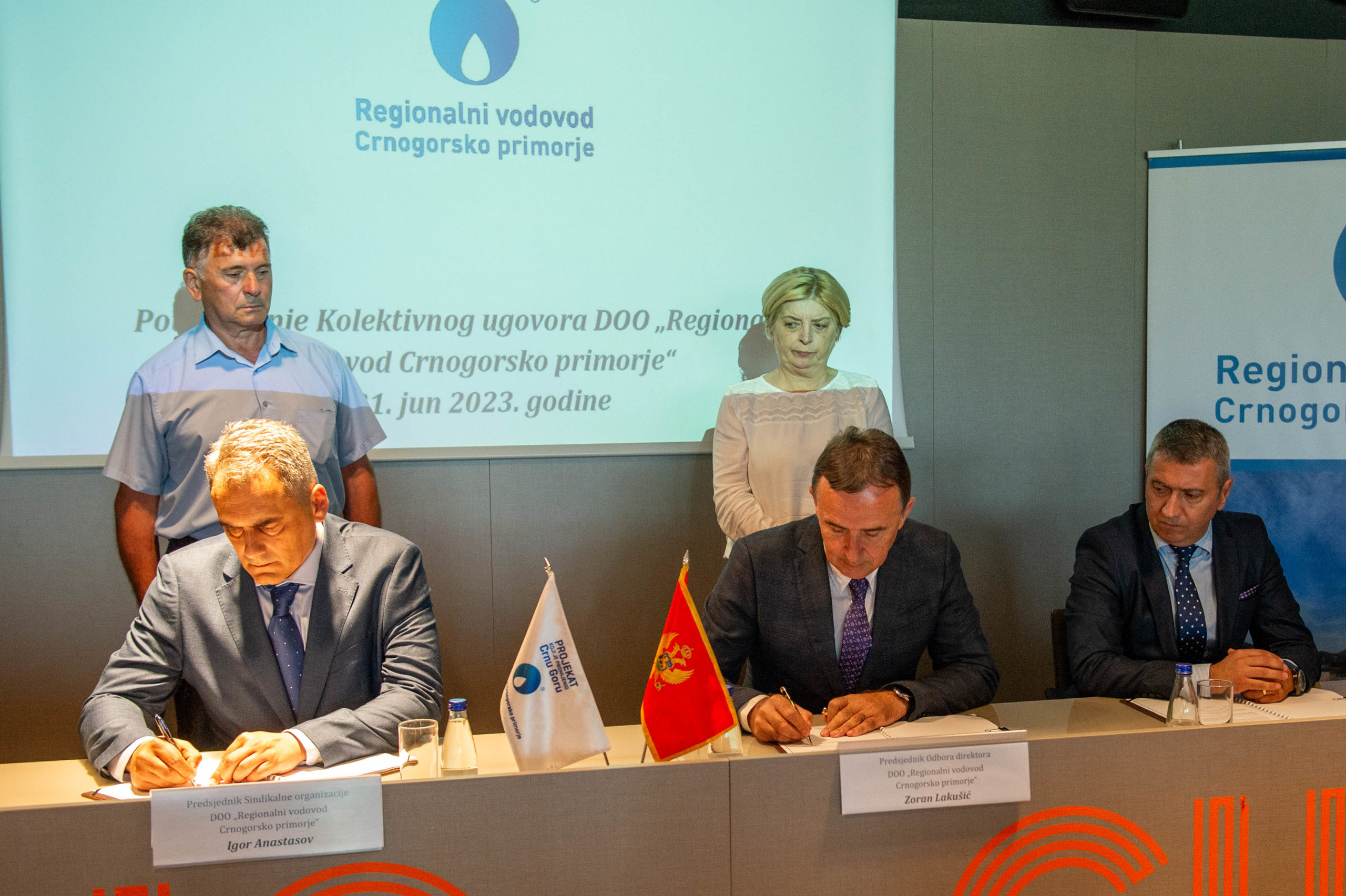 Potpisan Kolektivni ugovor Regionalnog vodovoda: Uzor u pogledu poštovanja zaposlenih