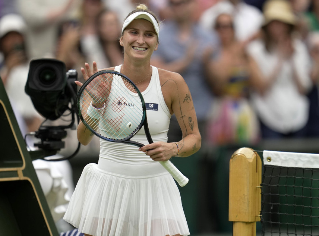 Vondroušova prva finalistkinja Vimbldona