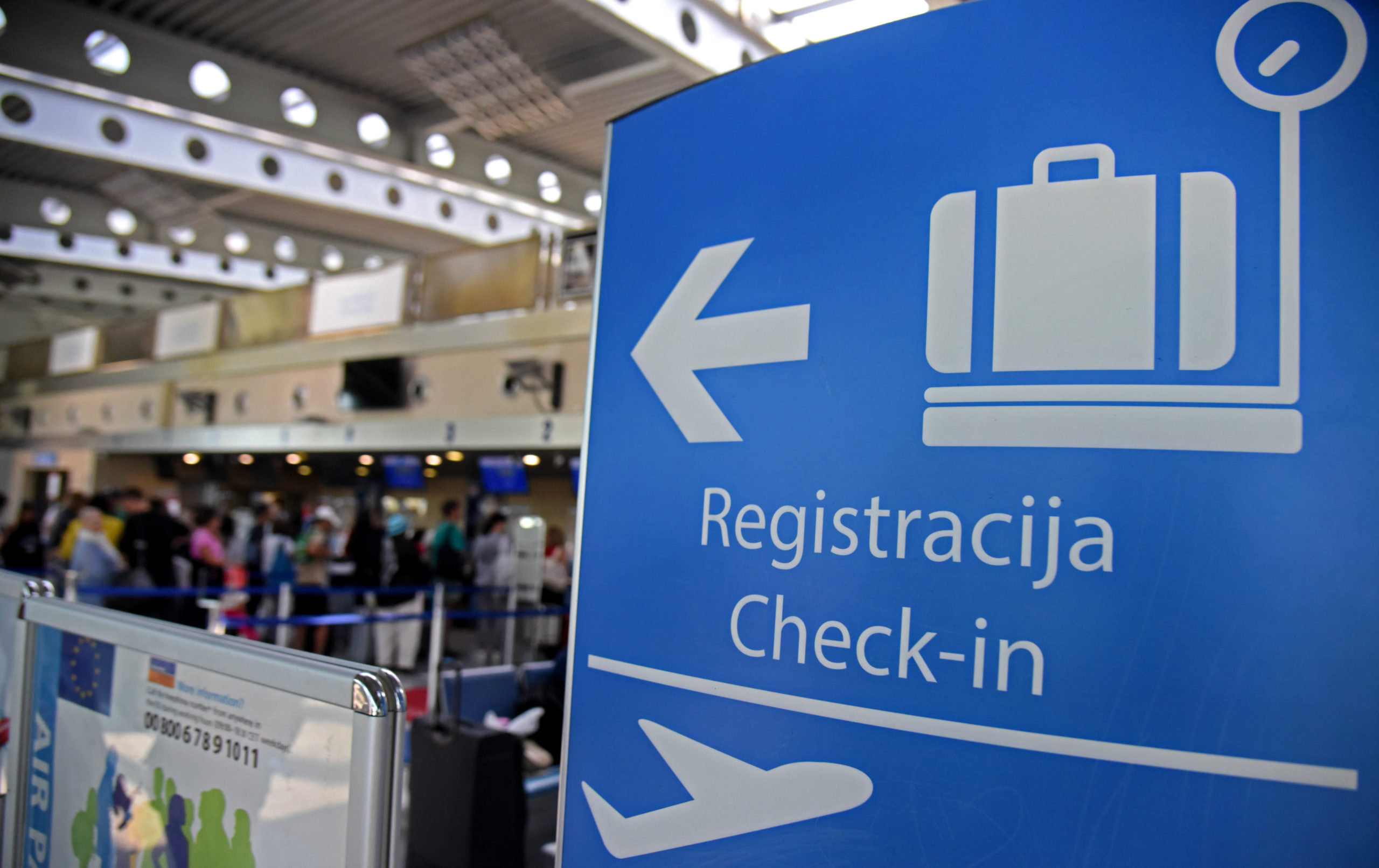 Aerodrom Podgorica: Putnici dva sata ranije da stignu u terminalnu zgradu