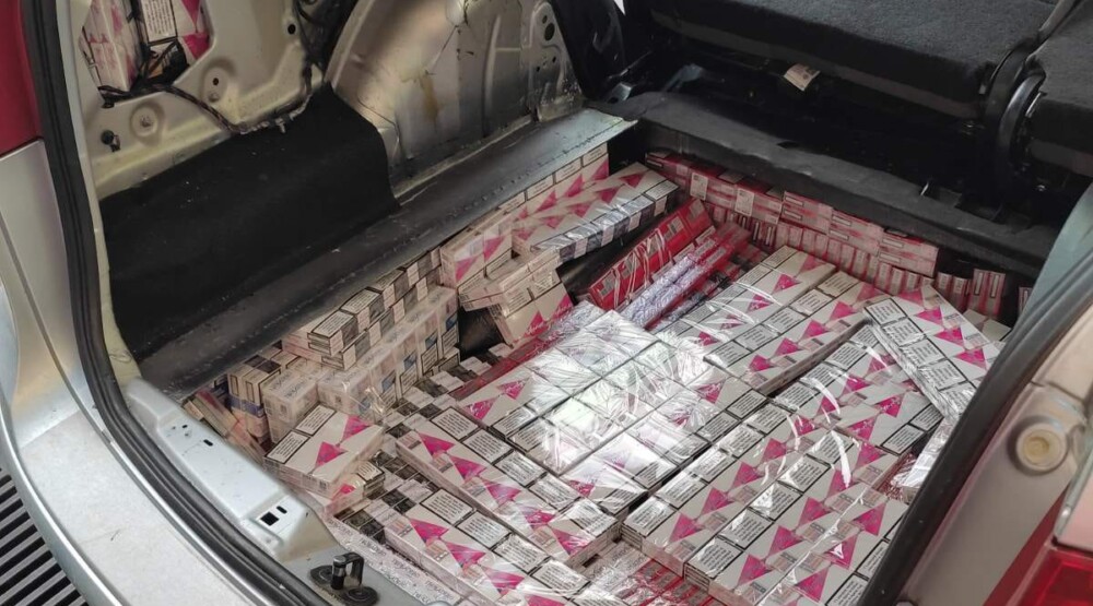 Oduzeto 425 šteka cigareta, jedna osoba uhapšena