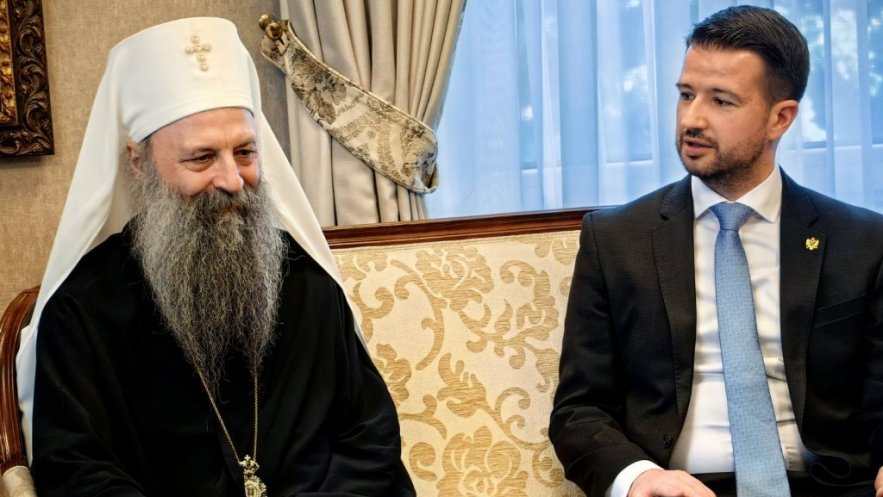Patrijarh Porfirije ugostio Milatovića