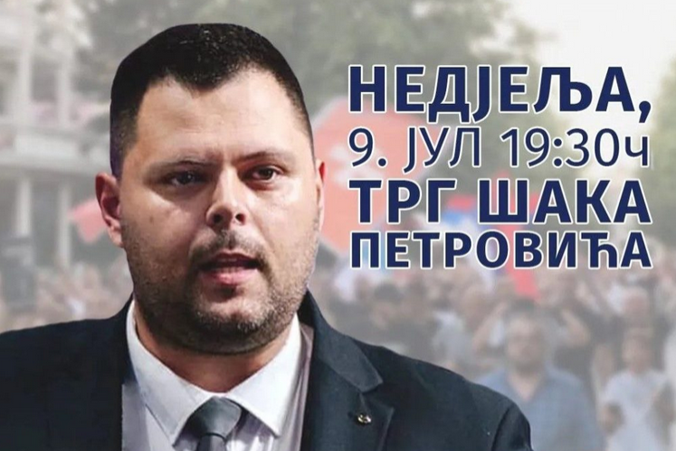 Šetnja podrške gradonačelniku Nikšića Marku Kovačeviću u nedjelju!