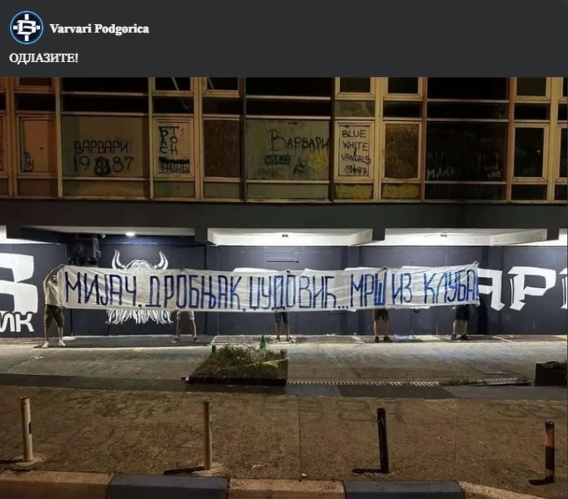 „Varvari“ na treningu Budućnosti: Tražili ostavke Drobnjaka i Džudovića, Mijač već u maju najavio da napušta klub