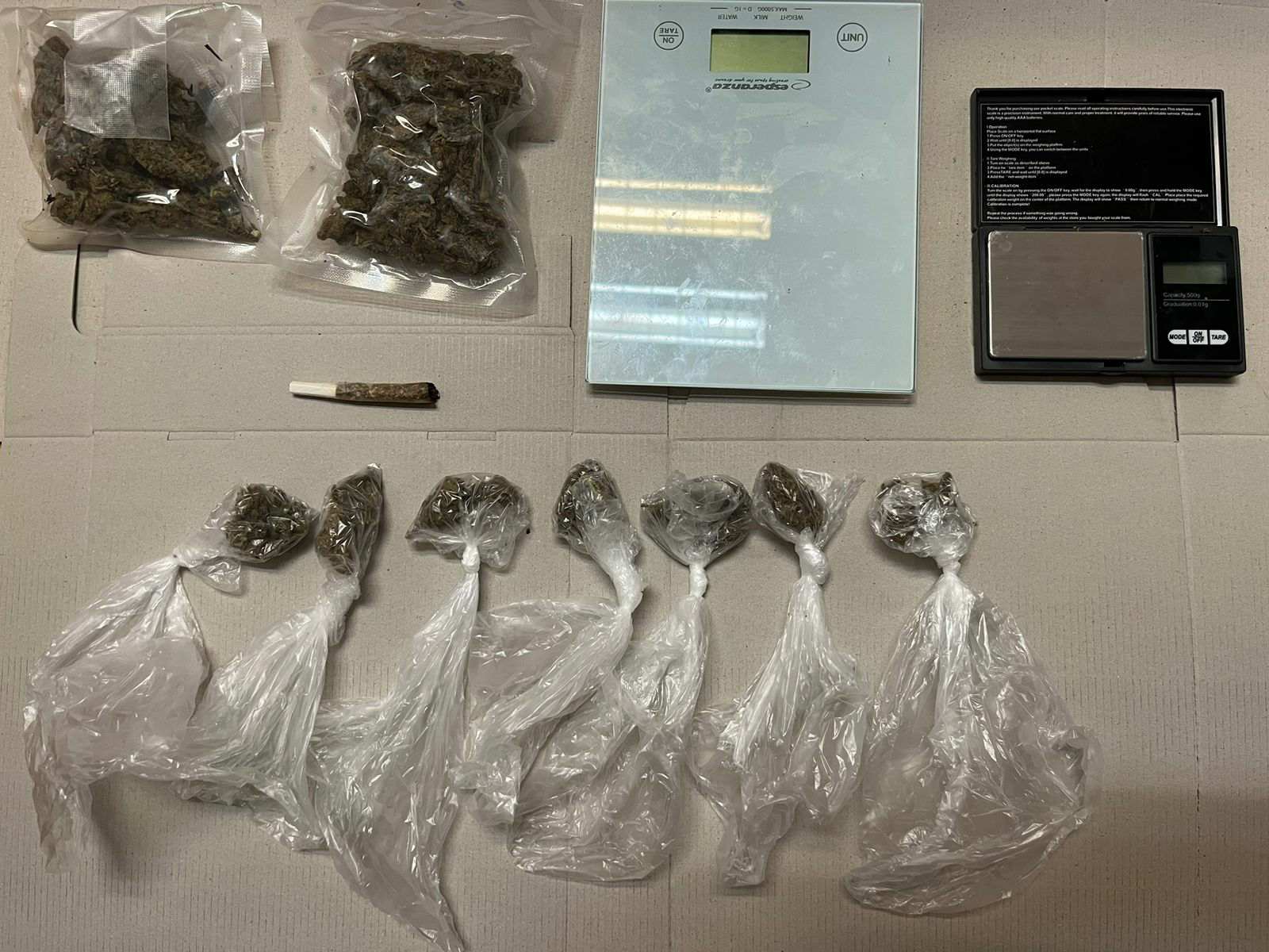 Pretresom stana kod Baranina pronađena marihuana