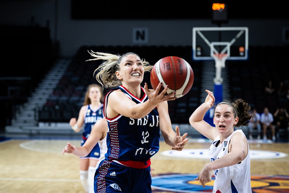 Tijesna pobjeda Srpkinja na startu Evrobasketa za mlade