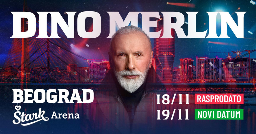 Dino Merlin rasprodao beogradsku Arenu u pola dana