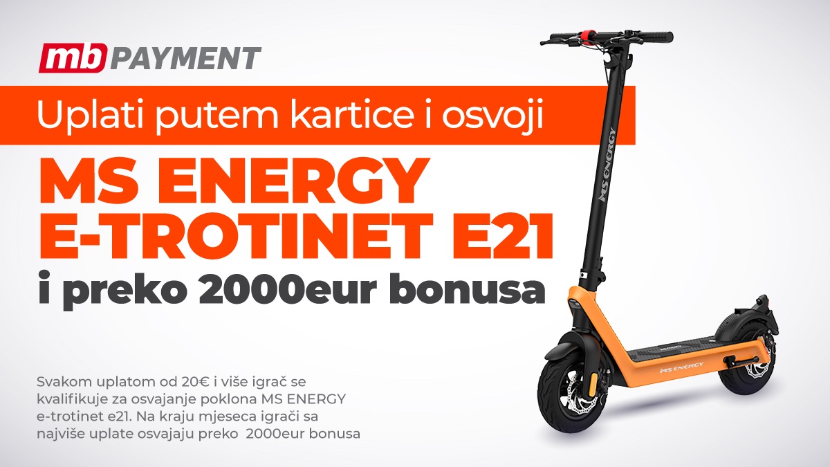 Da li biste vozili električni trotinet? Imamo poklon za vas!