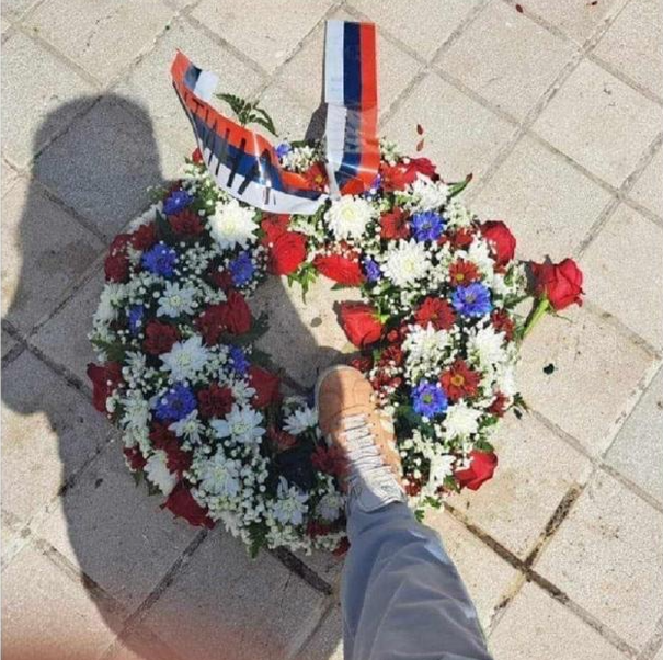 Fašistički pir u Nikšiću: Uništen vijenac koji je Marko Kovačević postavio na spomenik kralju Nikoli