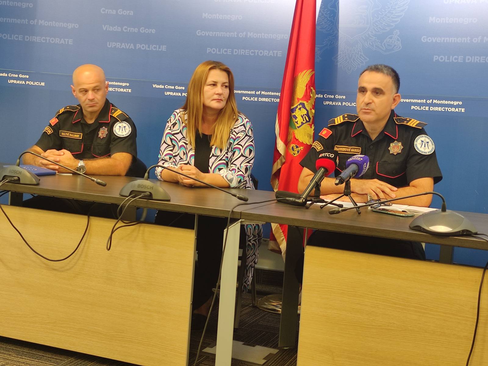 Radusinović: U prvoj polovini godine, uhapšeno preko 1,6 hiljada vozača zbog vožnje u alkoholisanom stanju