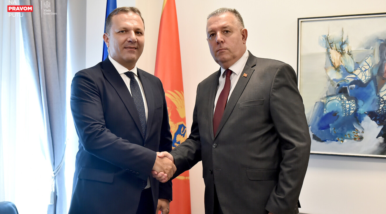 Miljanić–Spasovski: Razgovarali o unapređenju uspješne bilatelarne saradnje i operativnih mjera na suzbijanju ilegalnih migracija