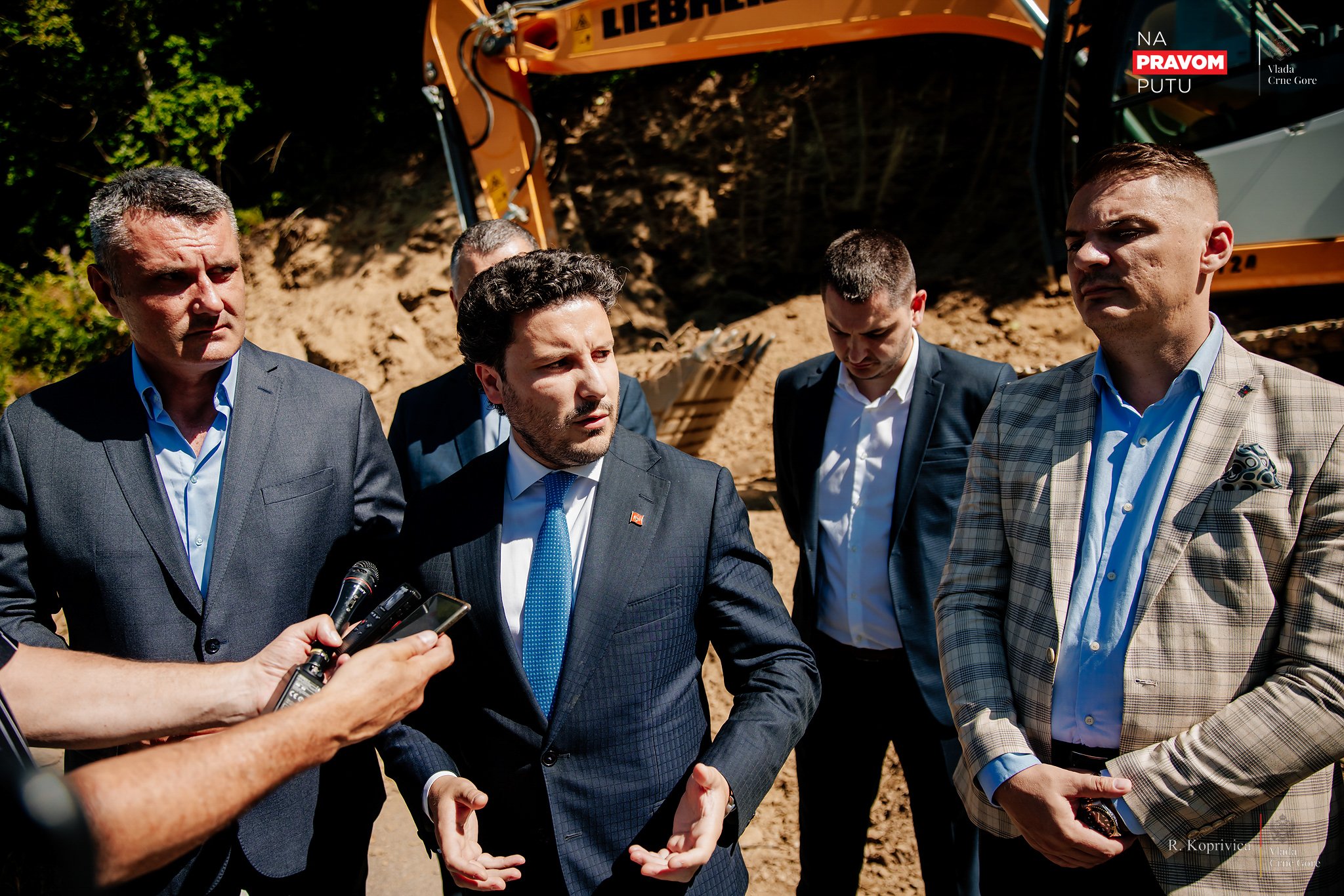 Premijer Dritan Abazović obišao dionicu magistralnog puta Mojkovac – Berane; Označen početak radova na njenoj rekonstrukciji i modernizaciji