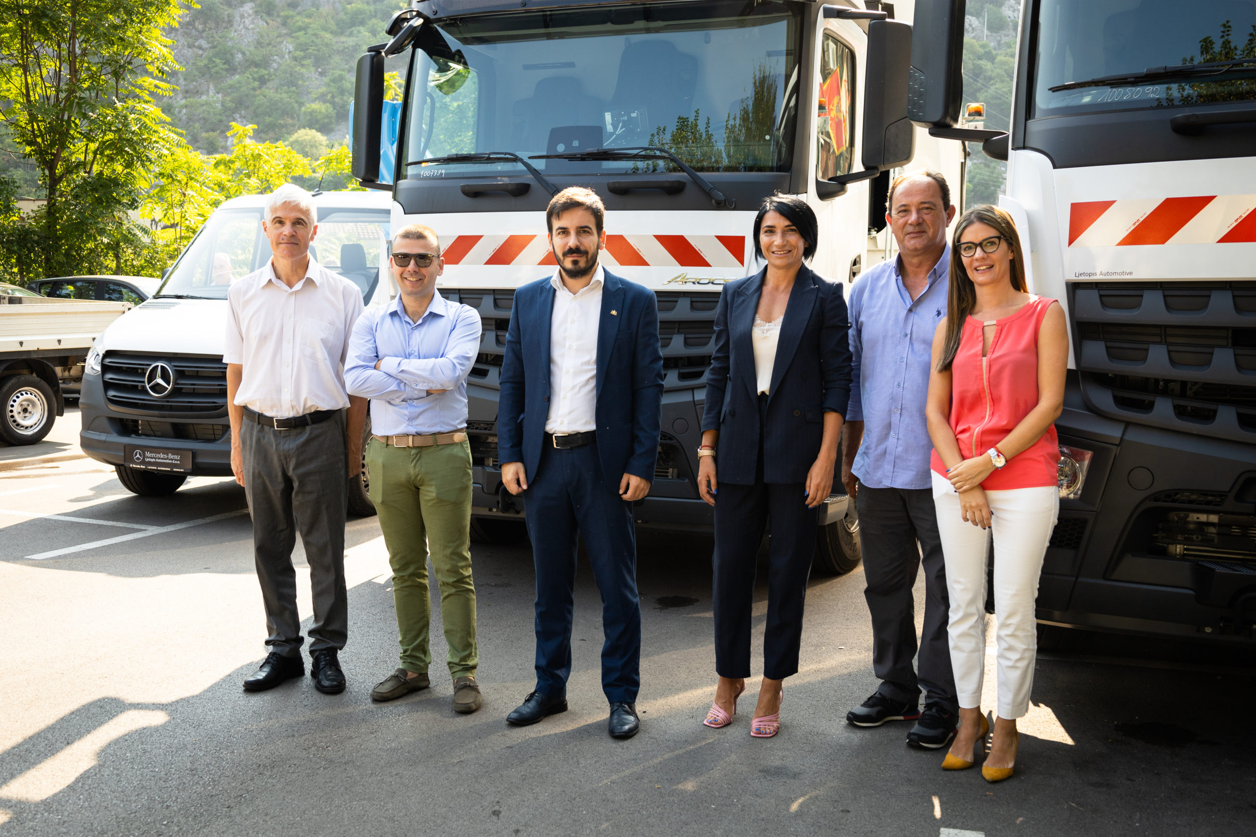 Tri nova vozila za Komunalno Kotor