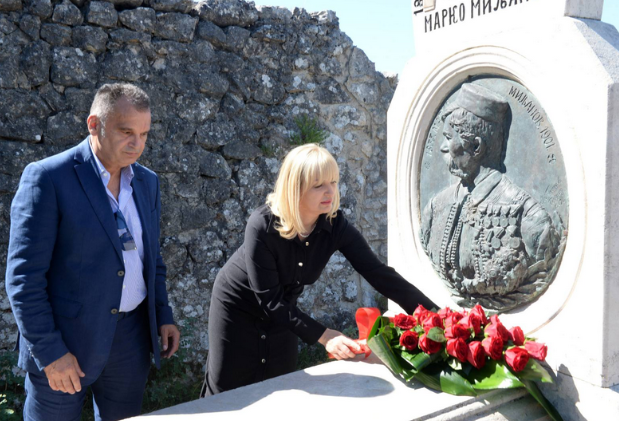 Borovinić Bojović posjetila Muzej Marka Miljanova: Medun je bogatsvo i ponos Podgorice