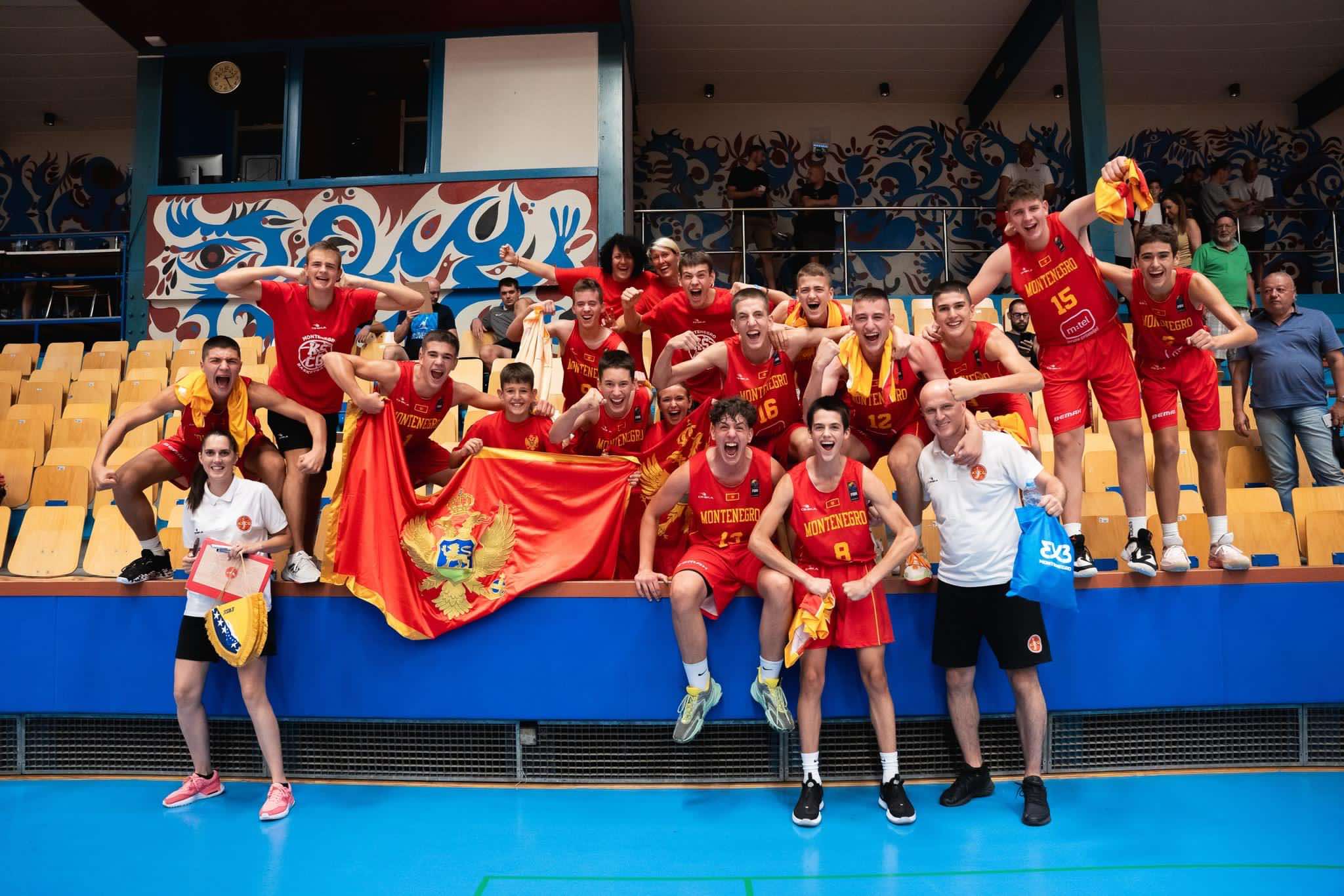 Crnogorski pioniri u finalu Slovenija bola