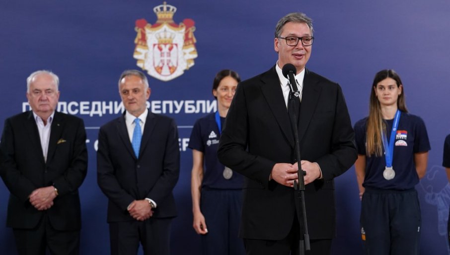 Vučić ugostio srebrne odbojkašice: Učinile ste ponosnim naš narod u Srbiji, Republici Srpskoj i Crnoj Gori i na cijeloj teritoriji bivše Jugoslavije!