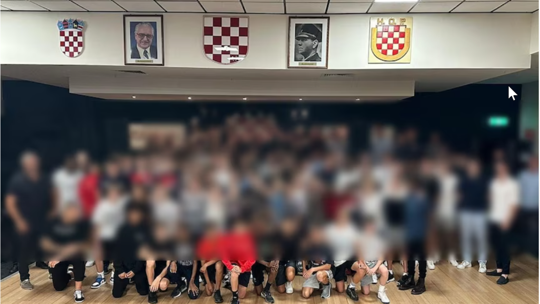 Skandal: Australijsko-hrvatski fudbalski klub pozira ispod portreta Ante Pavelića