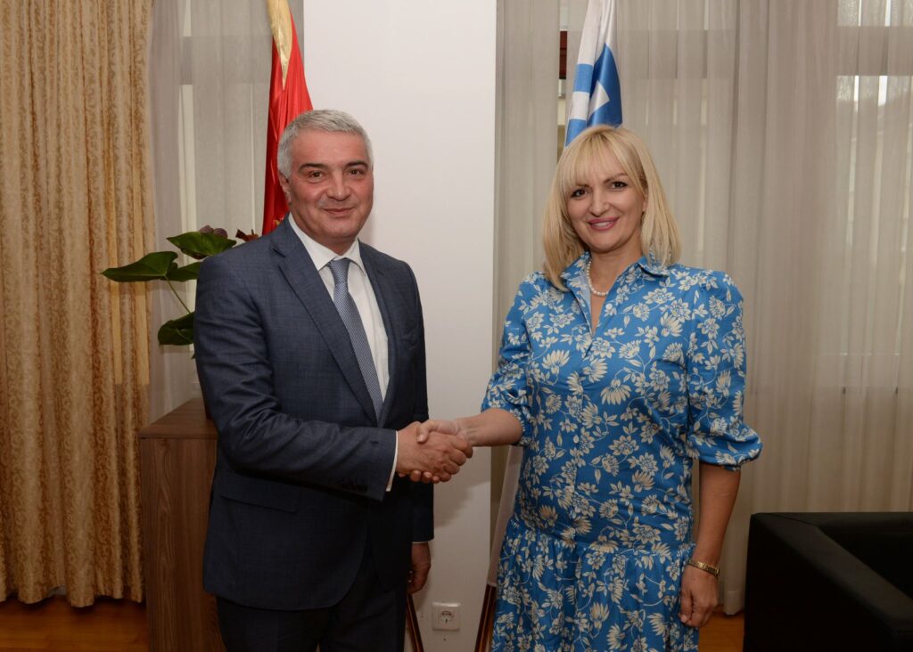Borovinić Bojović ugostila nerezidentnog ambasadora Jermenije: Osvježiti saradnju Podgorice i Jerevana