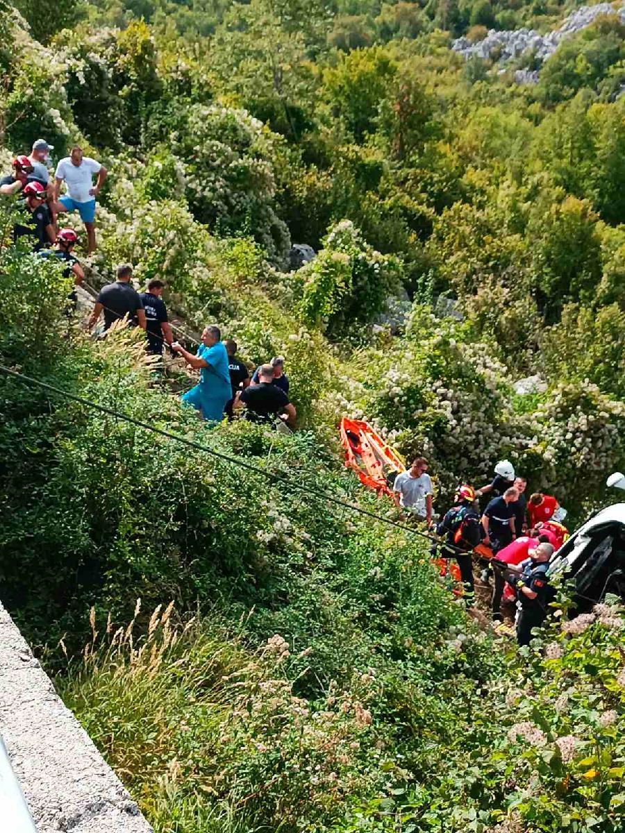 Vatrogascu pozlilo kad je vidio razmjere tragedije autobusa u provaliji